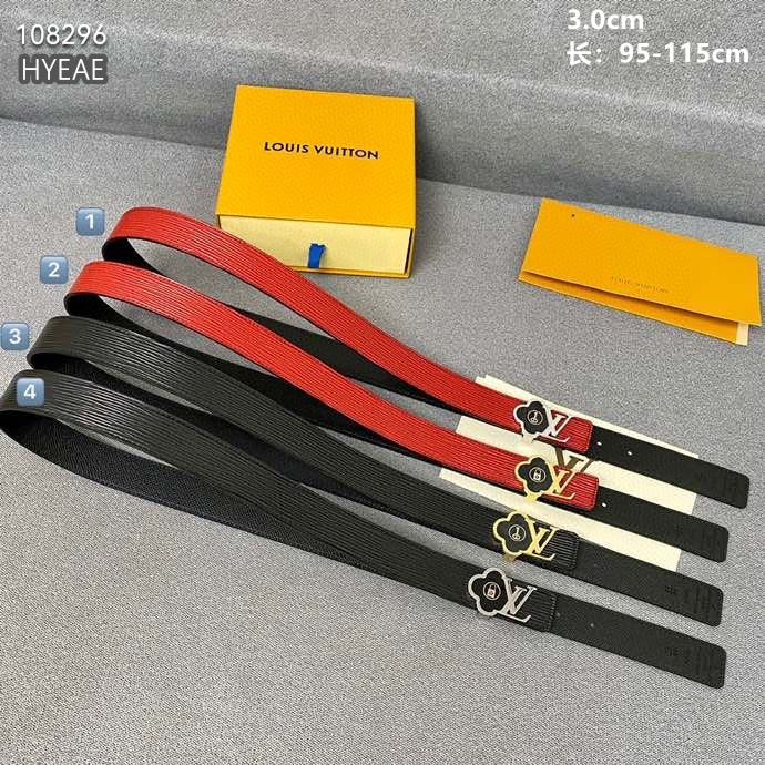 LV Belt 30mmX95-115cm 8L22